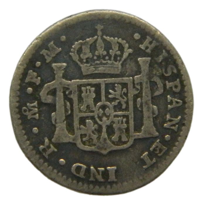 1799 - CARLOS IV - 1/2 REAL - MEXICO - FM 