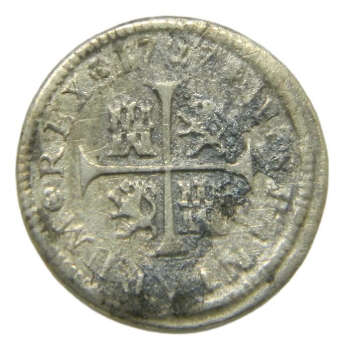 1727 JJ - FELIPE V - 1/2 REAL - CUENCA