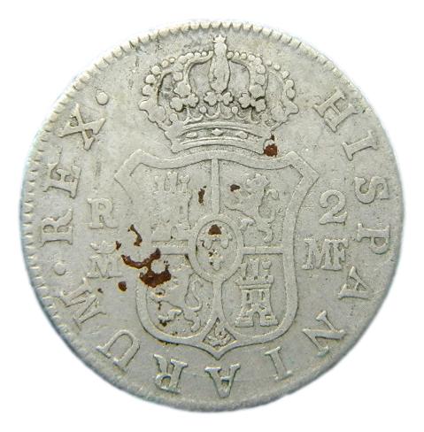 1795 MF - CARLOS IV - 2 REALES - MADRID