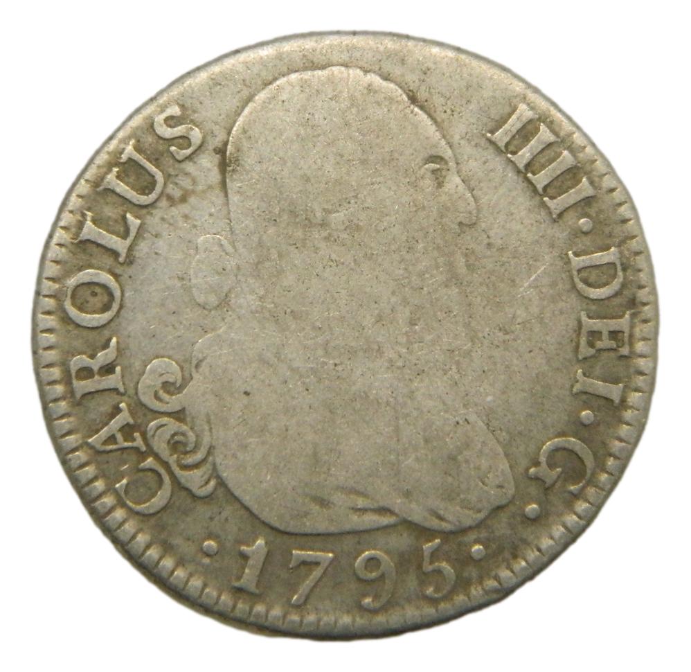 1795 MF - CARLOS IV - 2 REALES - MADRID