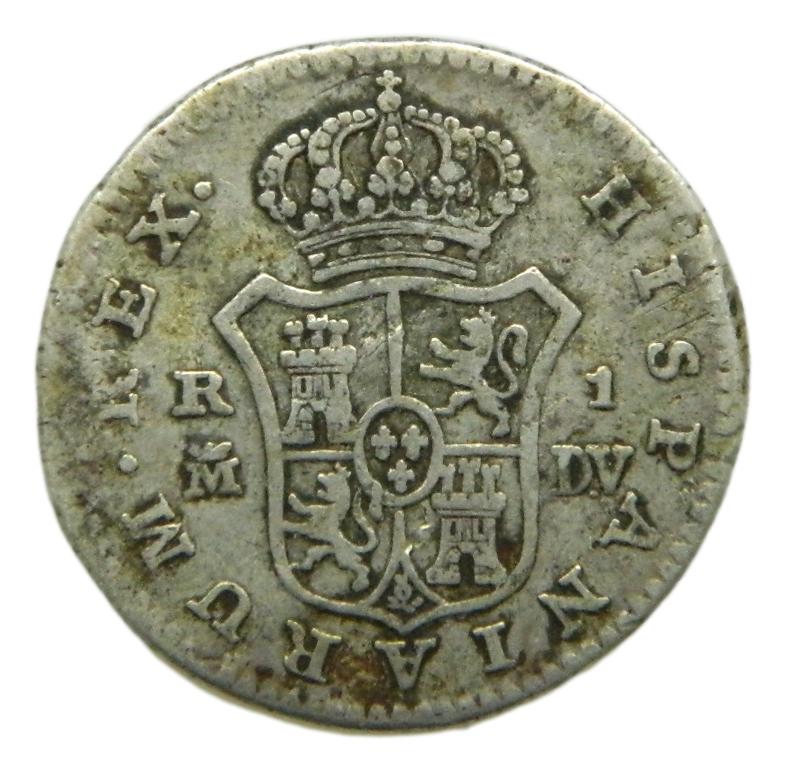1786 DV - CARLOS III - 1 REAL - MADRID