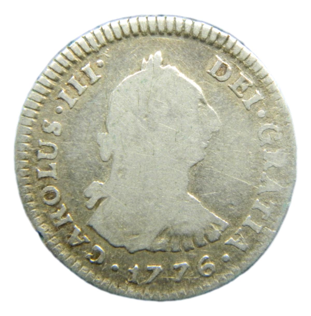 1776 JM - CARLOS III - 1 REAL - LIMA - S8