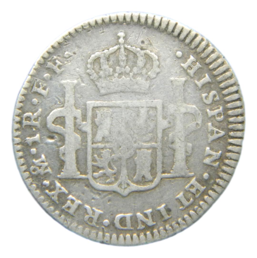 1785 FF - CARLOS III - 1 REAL - MEXICO - S8