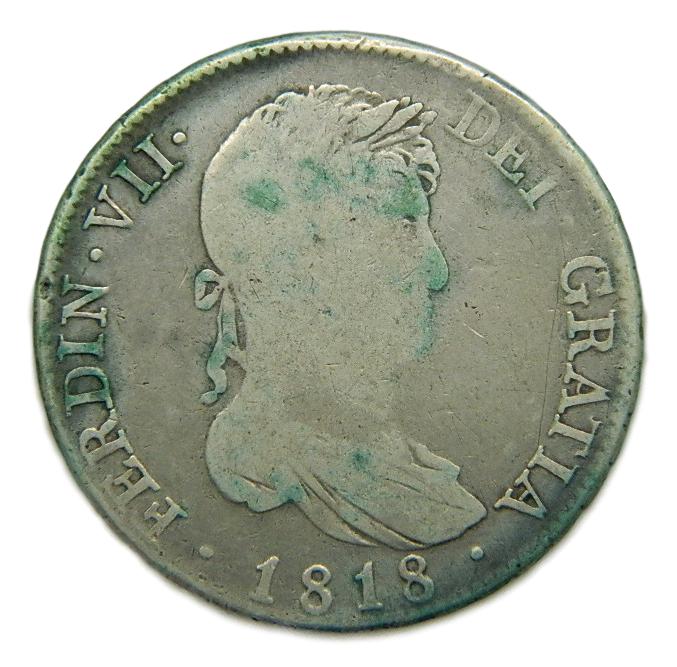 1818 GJ - FERNANDO VII - 4 REALES - MADRID