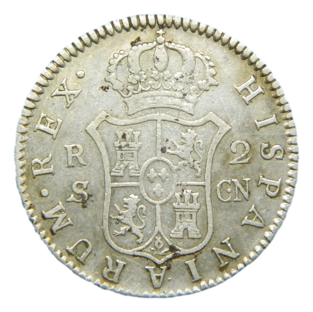 1805 - CARLOS IV - 2 REALES - SEVILLA - CN