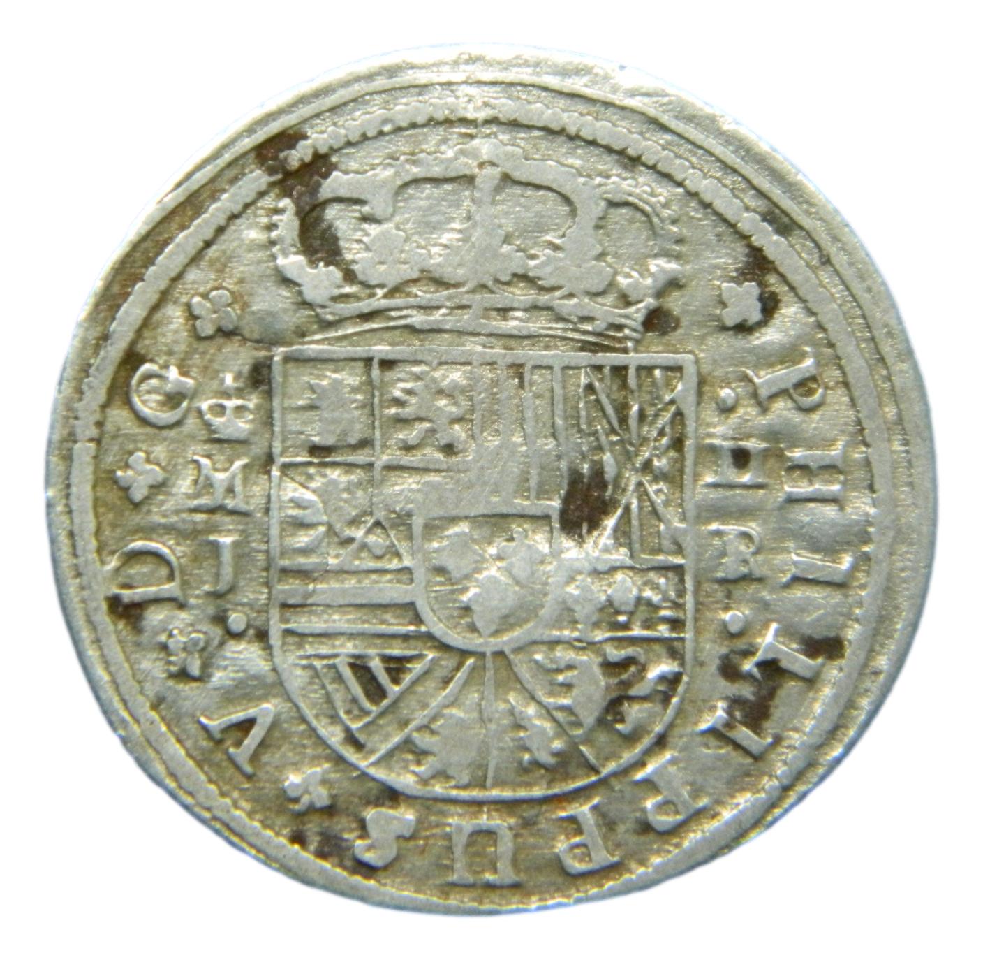 1717 J - FELIPE V - 2 REALES - MADRID - S8