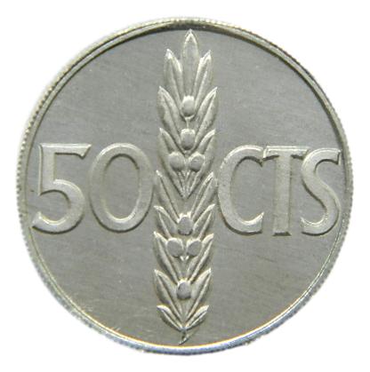 1966 *75 - FRANCO - 50 CENTIMOS - PROOF