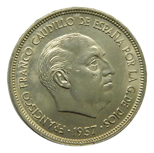 1957 *69 - FRANCO - 25 PESETAS