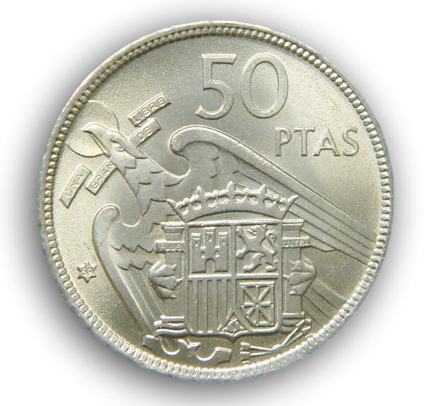 1957 *58 - FRANCO - 50 PESETAS - SC-