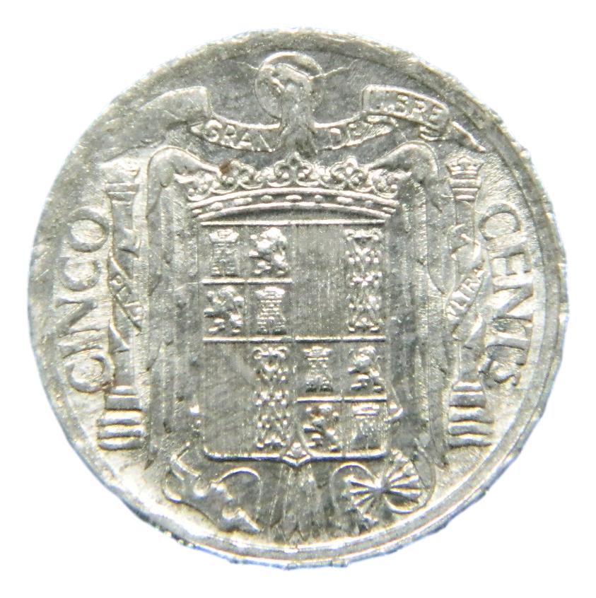 1940 - 5 CENTIMOS - FRANCO - EBC
