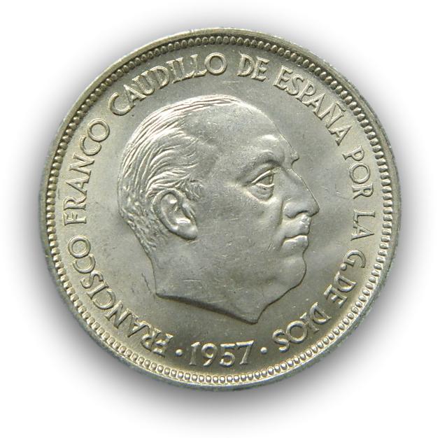 1957 *60 - FRANCO - 50 PESETAS - SC-