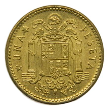 1953 *56 - FRANCO - 1 PESETA - SC-