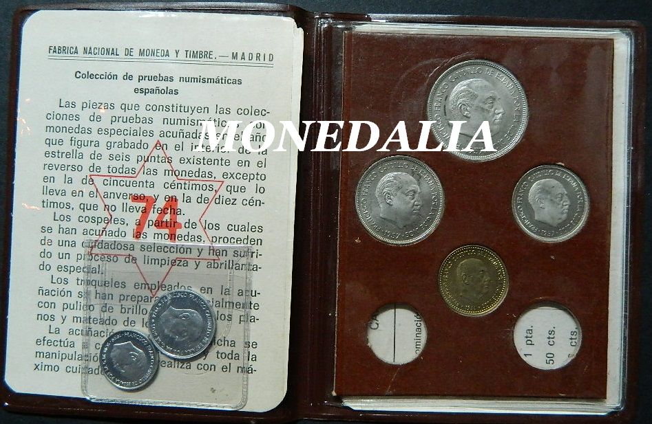 1974 - ESPAÑA - CARTERA FRANCO - FNMT - ESTADO ESPAÑOL 