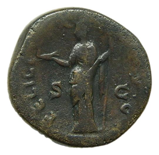 SESTERCIO - ANTONINUS PIUS - 138-161 dC