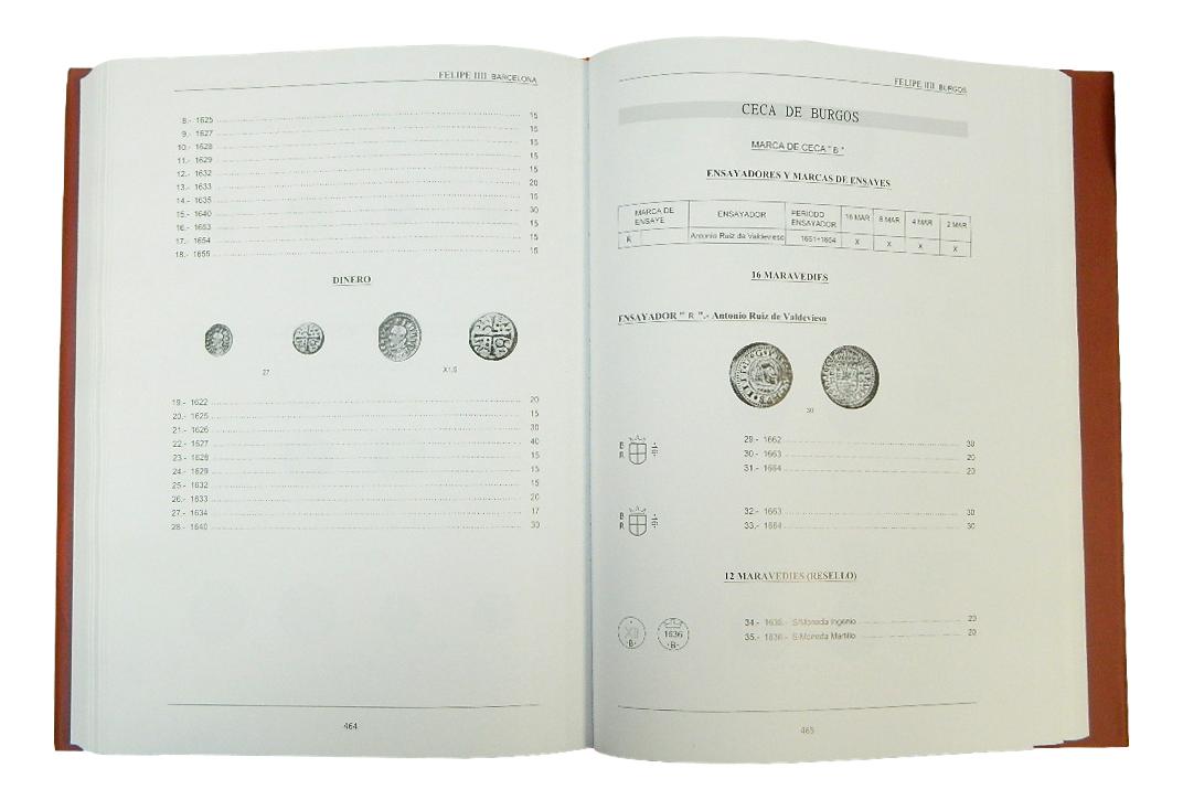 CATALOGO - MONEDA DE COBRE Y VELLON MONARQUIA ESPAÑOLA - 1474-1718