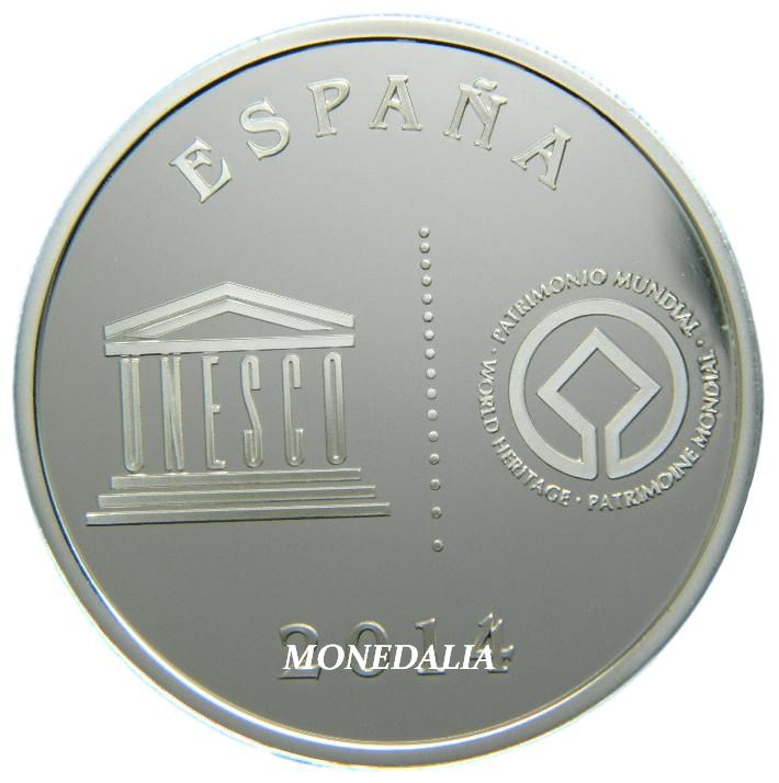 2014 - ESPAÑA - 5 EURO - ALCALA DE HENARES - UNESCO