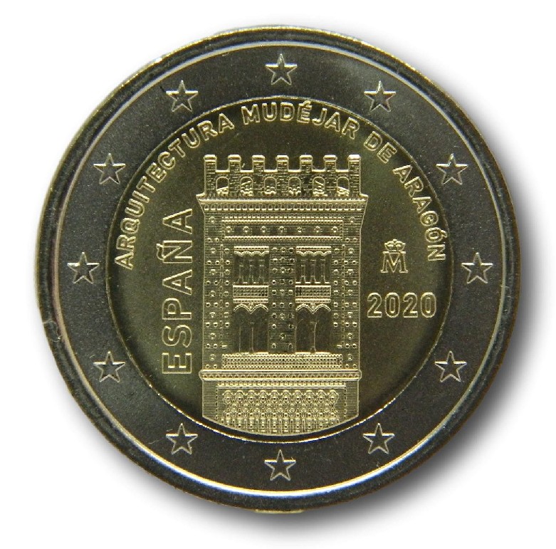 2020 - ESPAÑA - 2 EURO - MUDEJAR 