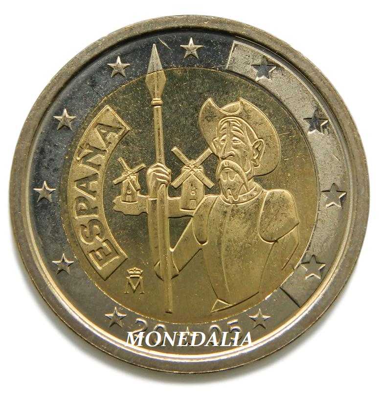 2005 - ESPAÑA - 2 EUROS - QUIJOTE