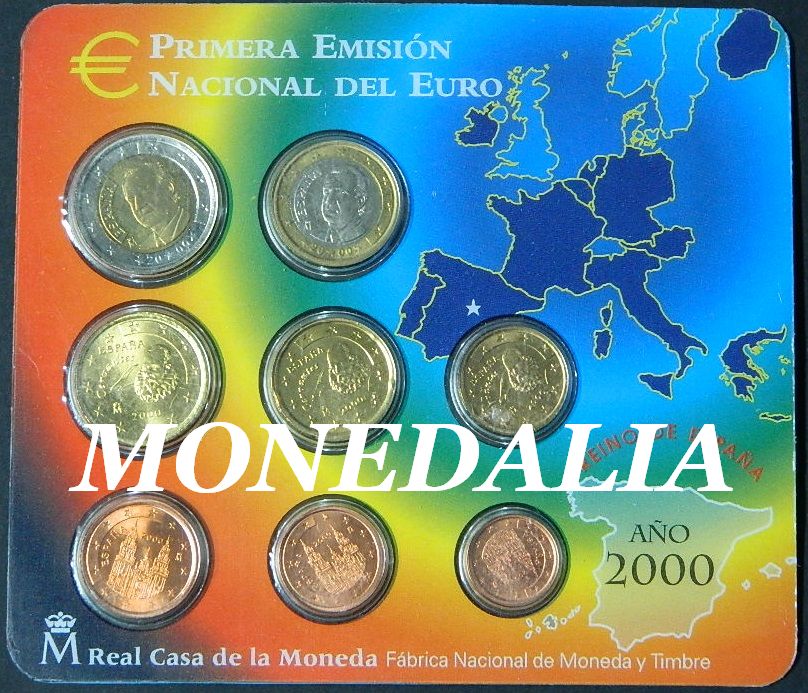 2000 - CARTERA EUROS ESPAÑA - FNMT 