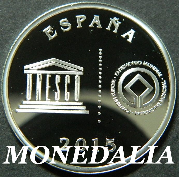2015 - ESPAÑA - 5 EUROS - MERIDA - UNESCO
