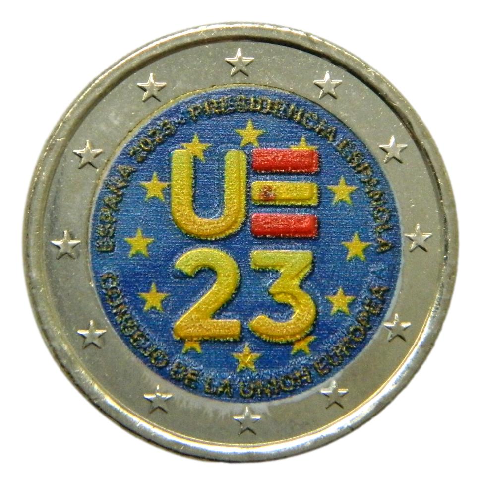2023 - ESPAÑA - 2 EURO - PRESIDENCIA UE - COLOR 1