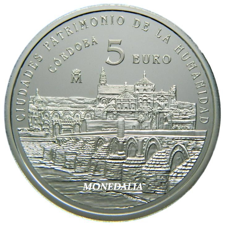 2014 - ESPAÑA - 5 EURO - CORDOBA - UNESCO