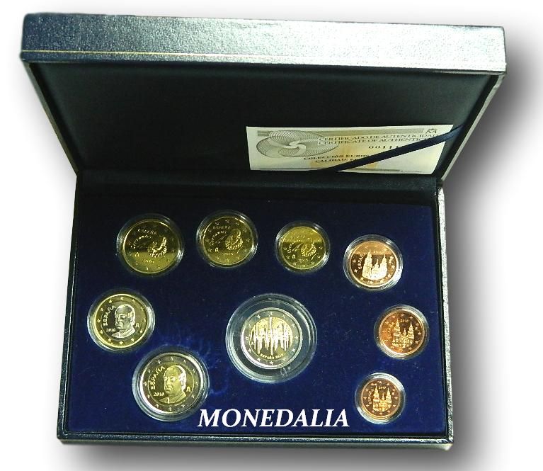 2010 - ESPAÑA - EUROS PROOF - ESTUCHE 