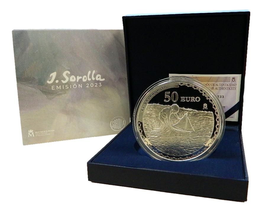 2023 - ESPAÑA - 50 EURO - SOROLLA - PLATA