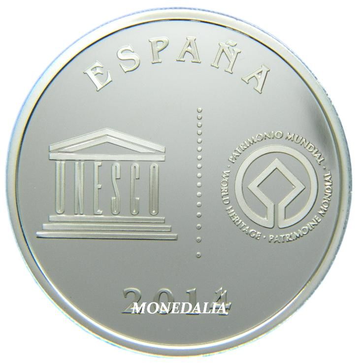 2014 - ESPAÑA - 5 EURO - AVILA - UNESCO