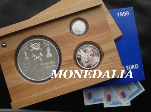 1998 - COLECCION PLATA EURO - HOMENAJE AL EJERCITO DE TIERRA ESPAÑOLA