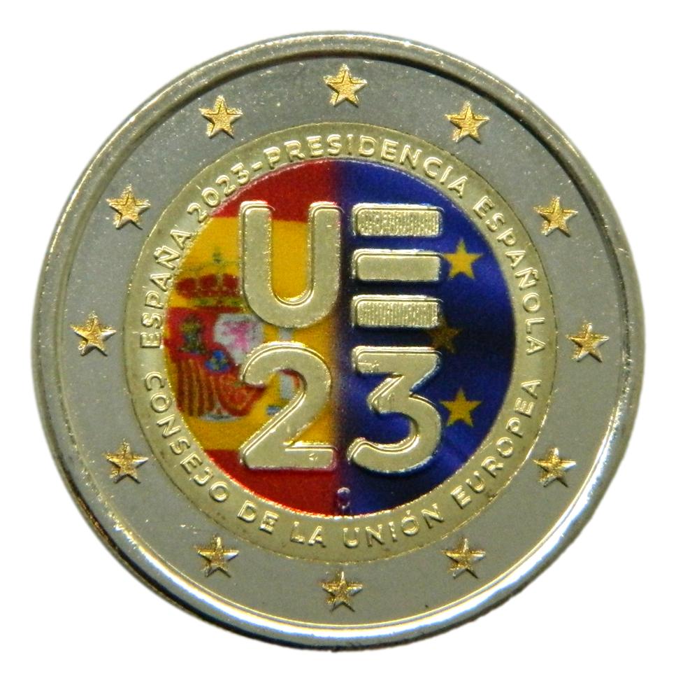 2023 - ESPAÑA - 2 EURO - PRESIDENCIA UE - COLOR 2