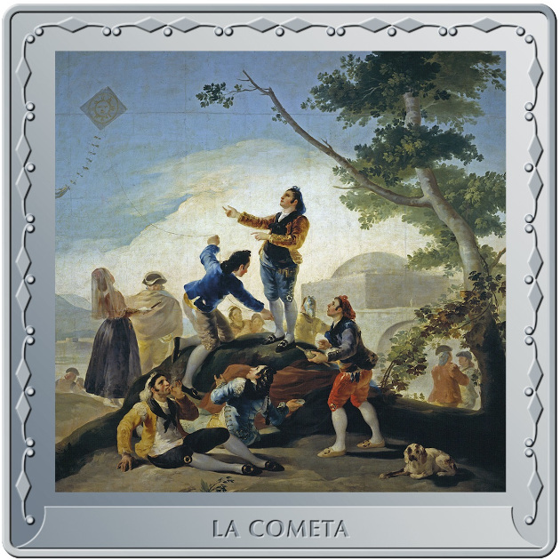 2021- ESPAÑA - 10 EUROS GOYA - LA COMETA