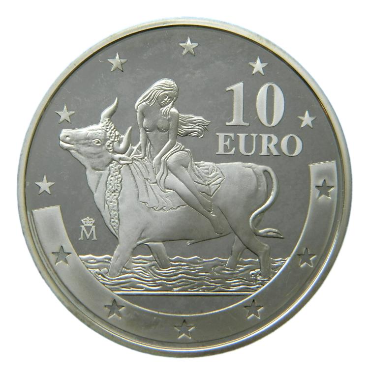 2003 - ESPAÑA - 10 EURO - PRIMER ANIVERSARIO DEL EURO