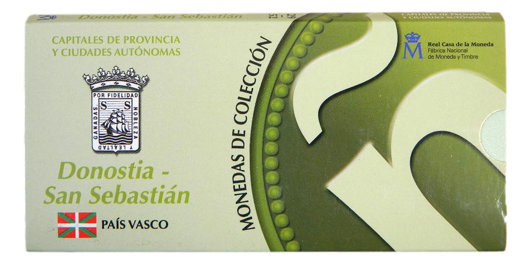 2011 - ESPAÑA - 5 EURO - DONOSTIA - SAN SEBASTIAN
