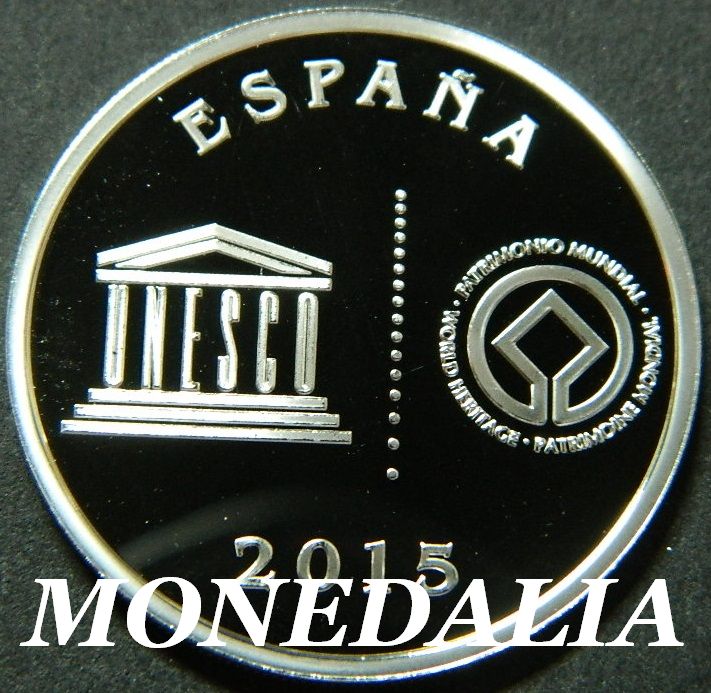 2015 - ESPAÑA - 5 EUROS - CUENCA - UNESCO