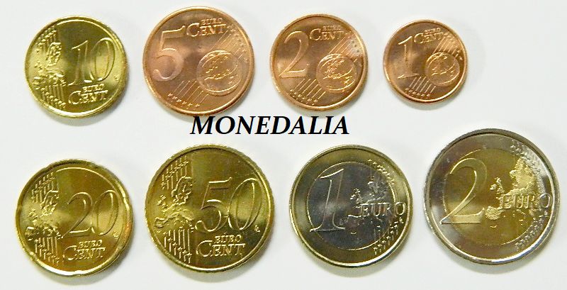 1999 - ESPAÑA - TIRA EUROS - 8 VALORES