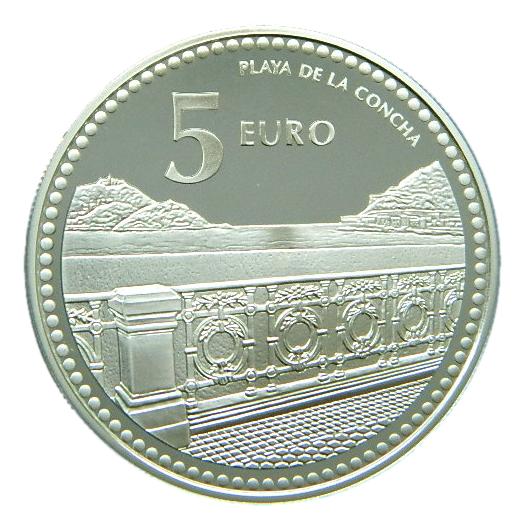 2011 - ESPAÑA - 5 EURO - DONOSTIA - SAN SEBASTIAN