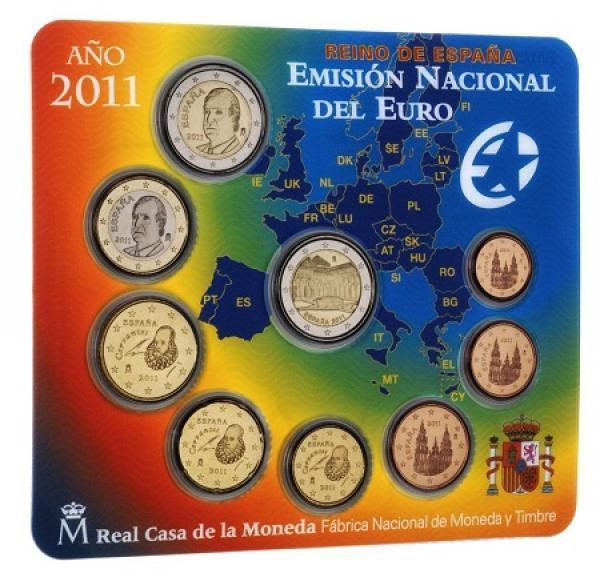 2011 - ESPAÑA - CARTERA EUROS FNMT OFICIAL 