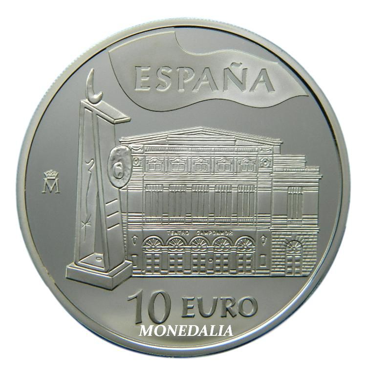 2005 - ESPAÑA - 10 EUROS - XXV PREMIOS PRINCIPE ASTURIAS