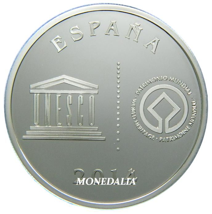 2014 - ESPAÑA - 5 EURO - BAEZA - UNESCO