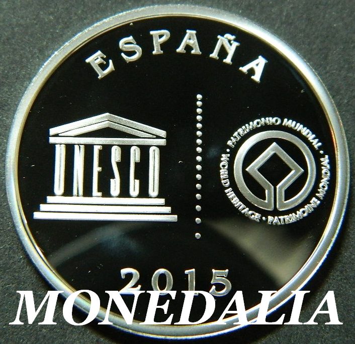 2015 - ESPAÑA - 5 EUROS - SAN CRISTOBAL DE LA LAGUNA - UNESCO