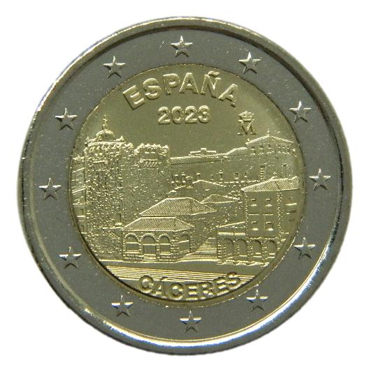 2023 - ESPAÑA - 2 EURO - CACERES