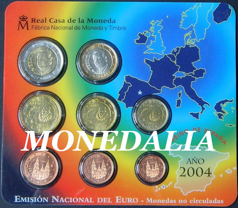 2004 - CARTERA EUROS ESPAÑA - OFICIAL FNMT