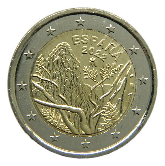 2022 - ESPAÑA - 2 EURO - GARAJONAY