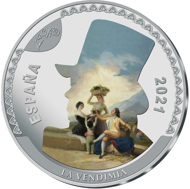 2021 - 50 EURO - GOYA - LA VENDIMIA