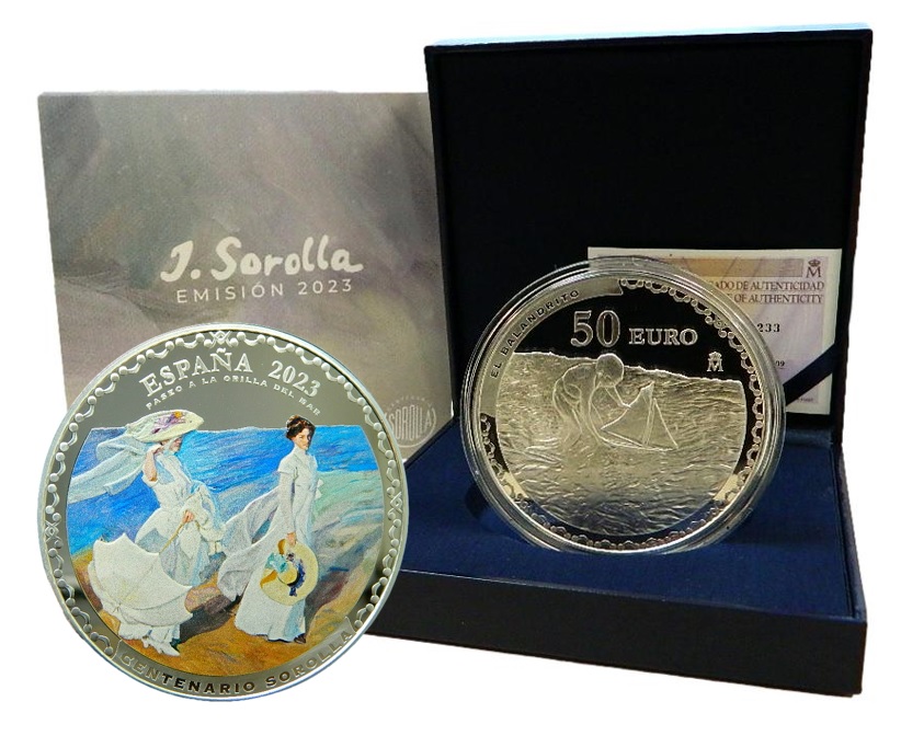 2023 - ESPAÑA - 50 EURO - SOROLLA - PLATA