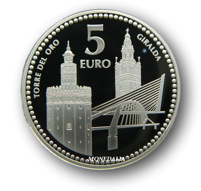 2012 - ESPAÑA - 5 EURO - SEVILLA - PLATA