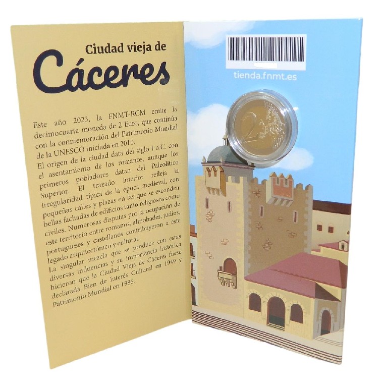 2023 - ESPAÑA - 2 EURO - CACERES - PROOF