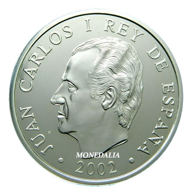 2002 - ESPAÑA - 10 EURO - PRESIDENCIA ESPAÑOLA DE LA UNION EUROPEA - 10 EUROS PLATA